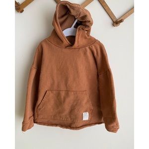 Brown Zara hoodie